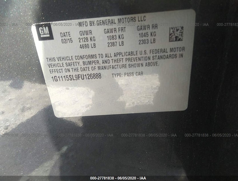 1G1115SL9FU126888