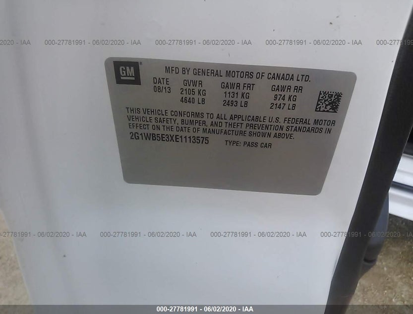 2G1WB5E3XE1113575