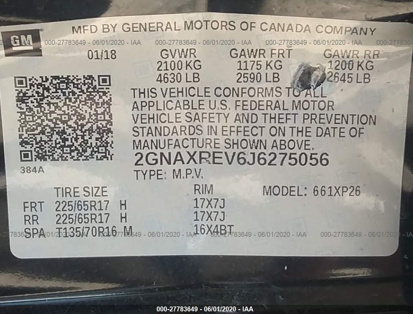 2GNAXREV6J6275056