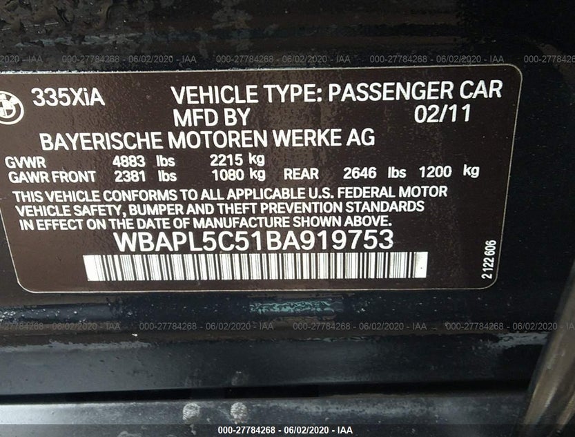 WBAPL5C51BA919753