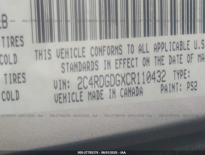 2C4RDGDGXCR110432