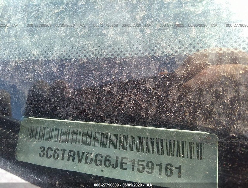 3C6TRVDG6JE159161