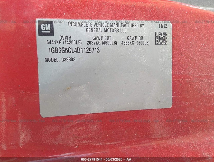 1GB6G5CL4D1129713