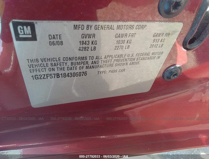1G2ZF57B184306076