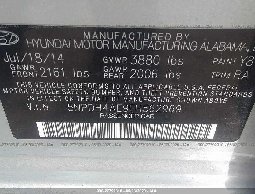 5NPDH4AE9FH562969