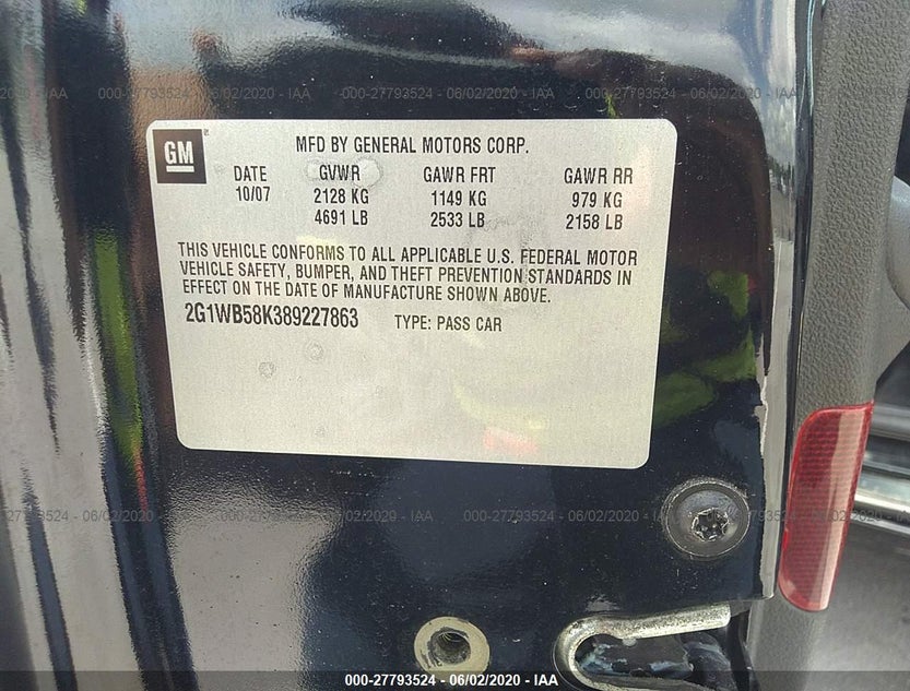2G1WB58K389227863