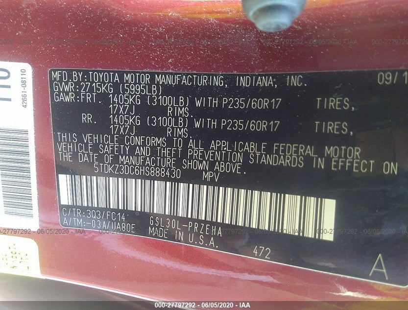 5TDKZ3DC6HS888430