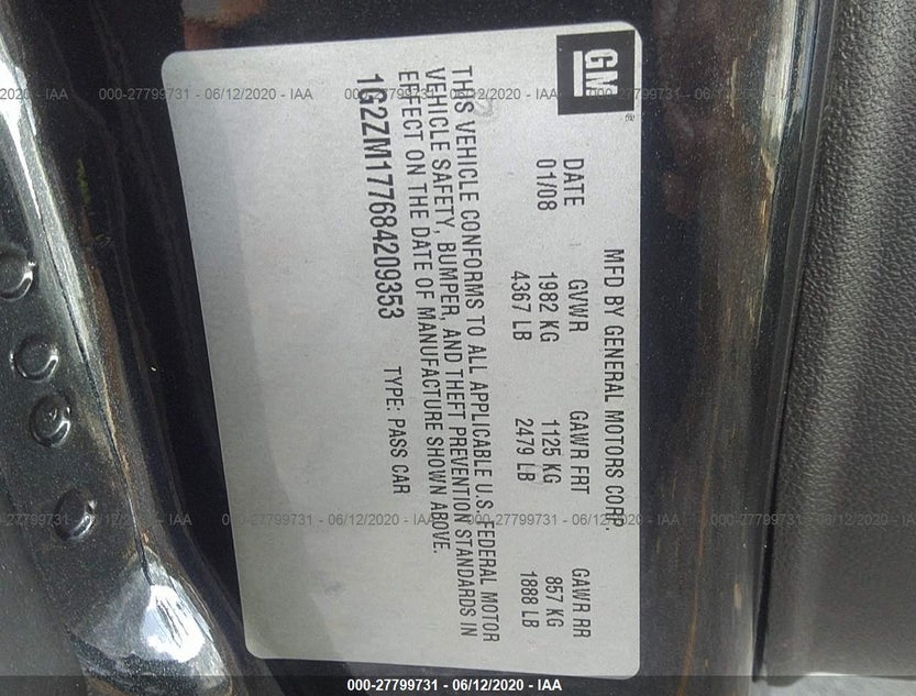 1G2ZM177684209353