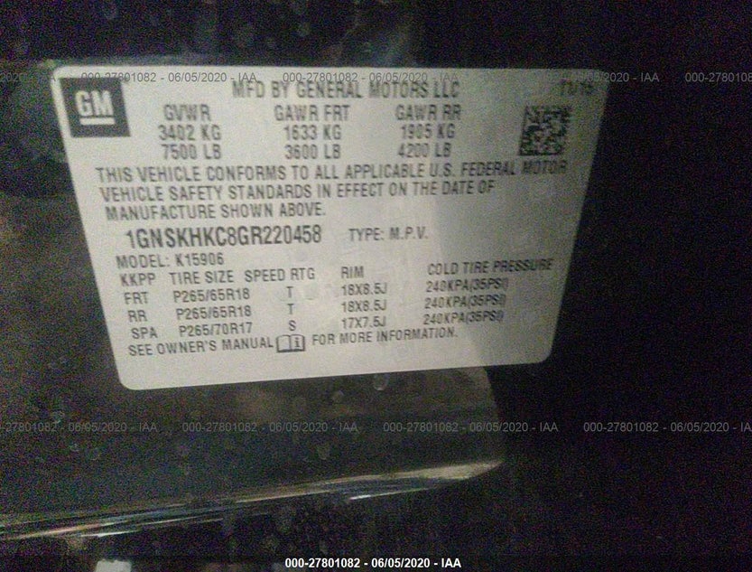 1GNSKHKC8GR220458