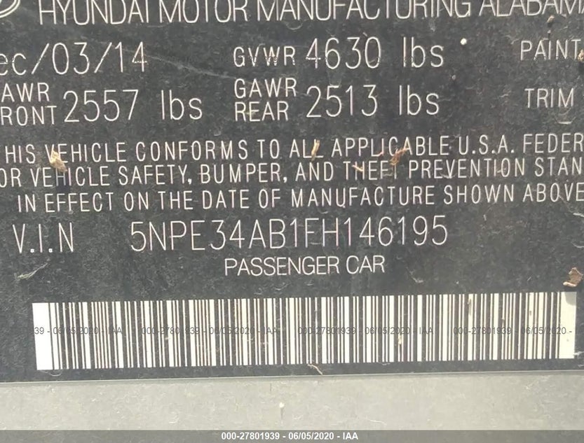 5NPE34AB1FH146195