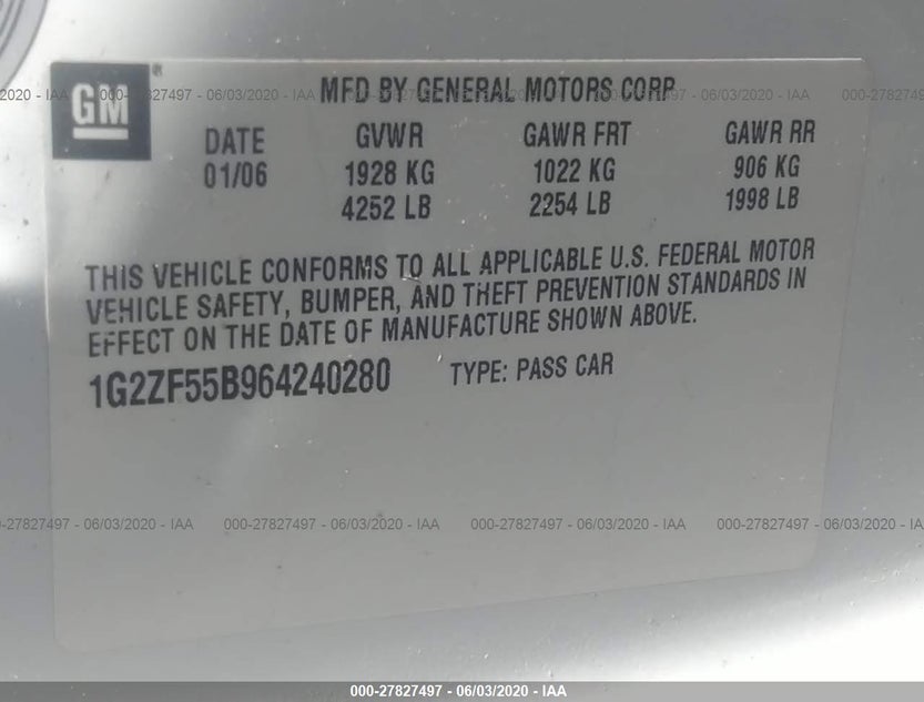 1G2ZF55B964240280
