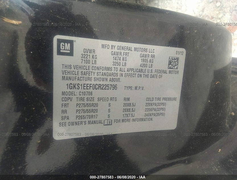 1GKS1EEF0CR225796