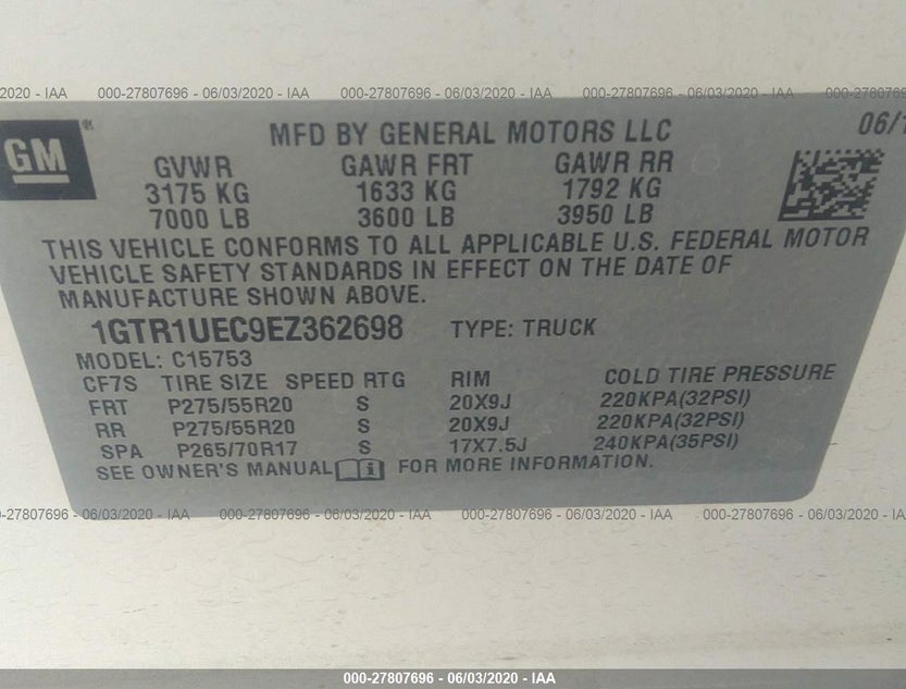 1GTR1UEC9EZ362698