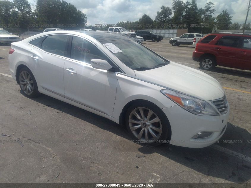 2012 Hyundai Azera VIN: KMHFH4JG8CA192980 Lot: 27808049