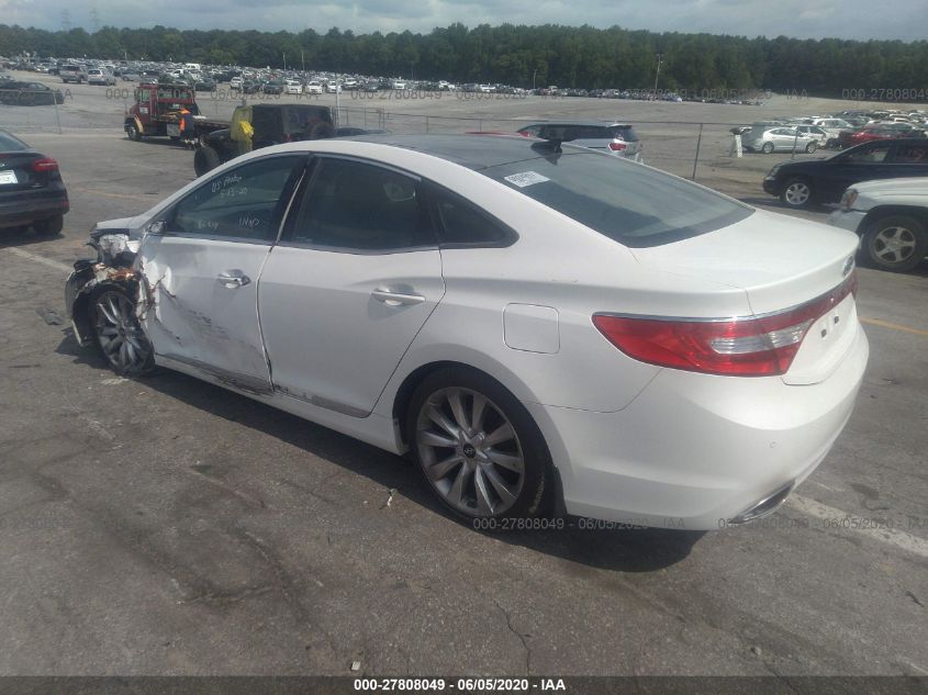 KMHFH4JG8CA192980 2012 Hyundai Azera