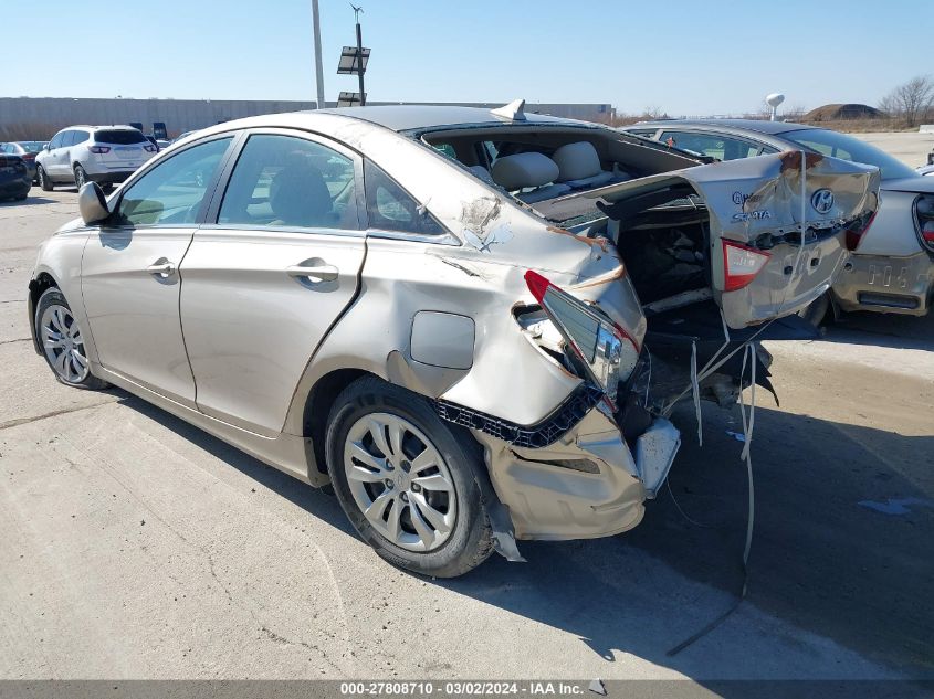 2011 Hyundai Sonata Gls VIN: 5NPEB4AC4BH014070 Lot: 27808710