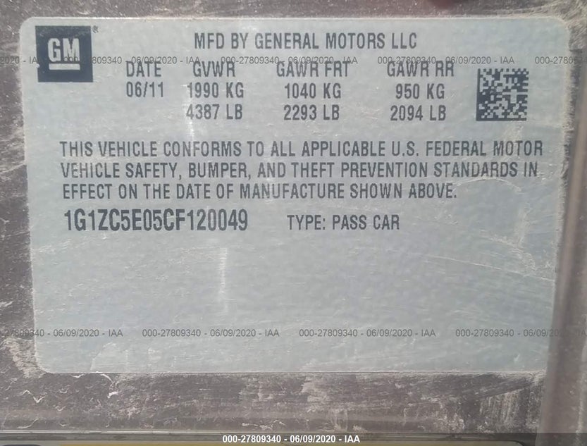 1G1ZC5E05CF120049