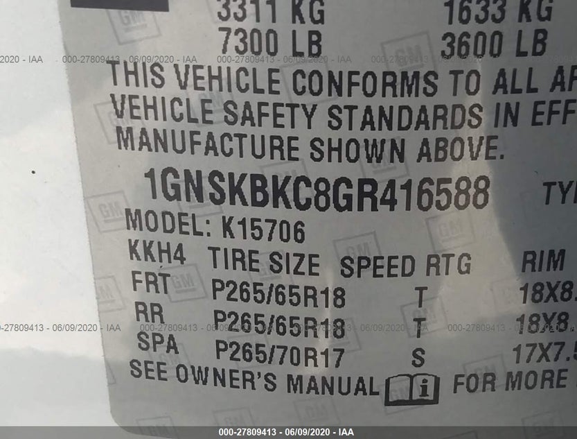 1GNSKBKC8GR416588