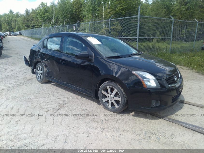 2012 Nissan Sentra 2.0 Sr VIN: 3N1AB6AP8CL774911 Lot: 27827698