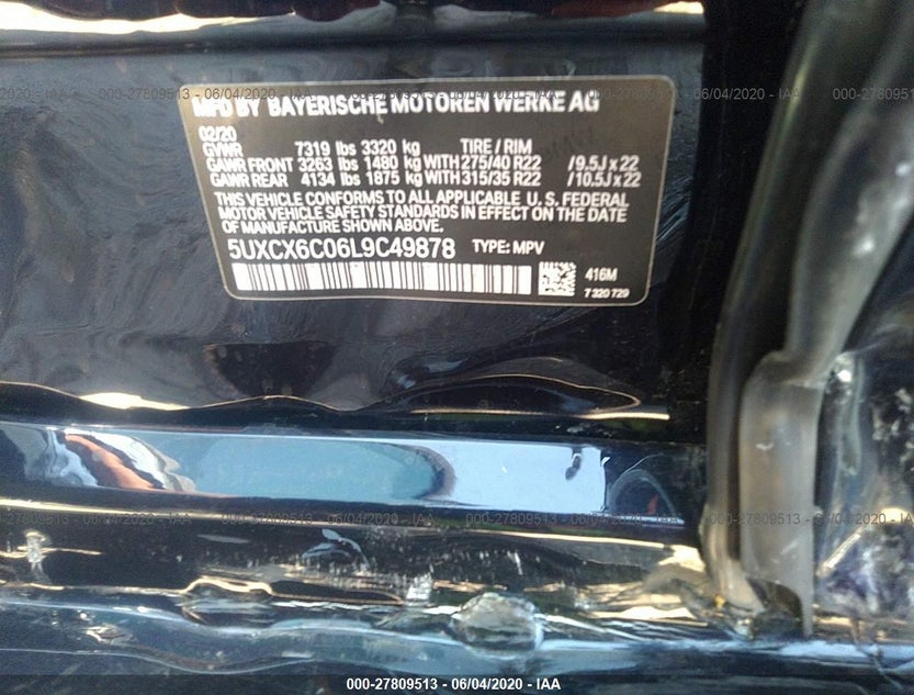 5UXCX6C06L9C49878