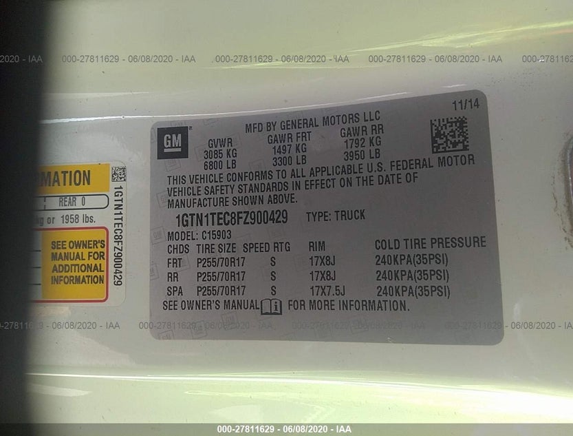 1GTN1TEC8FZ900429
