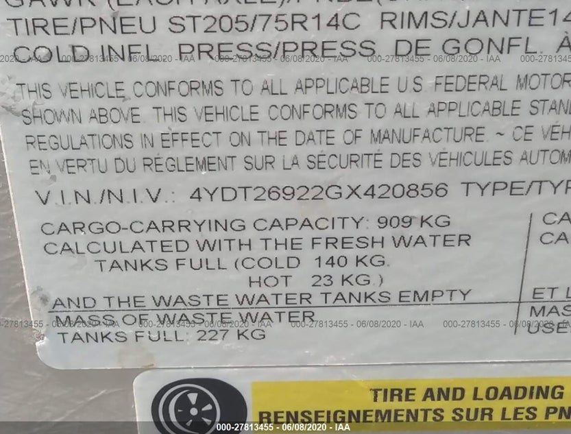 4YDT26922GX420856