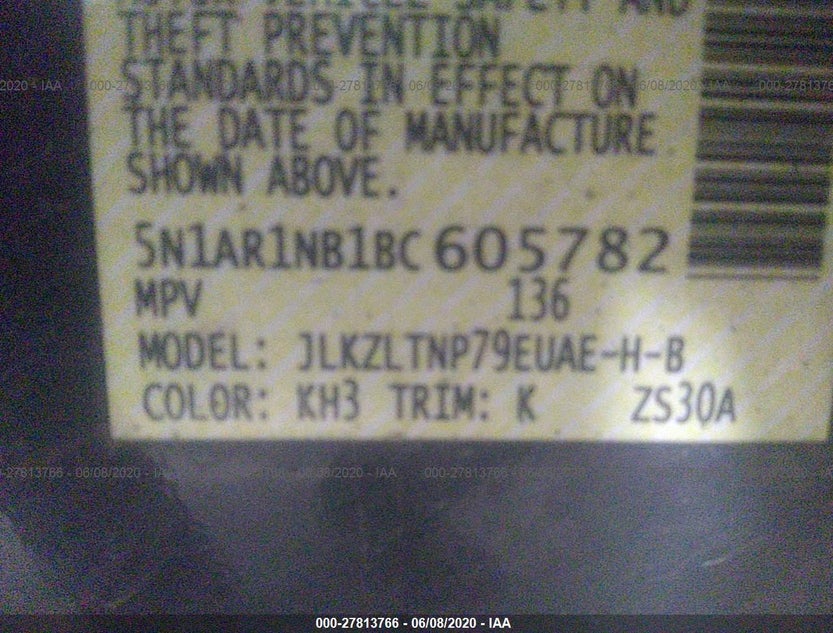 5N1AR1NB1BC605782