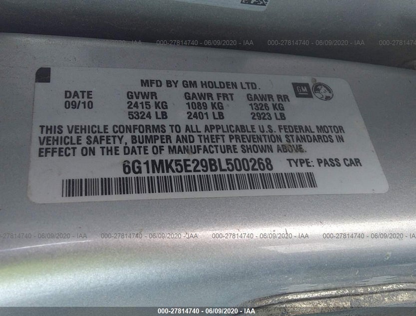 6G1MK5E29BL500268