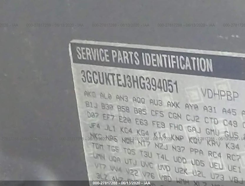 3GCUKTEJ3HG394051
