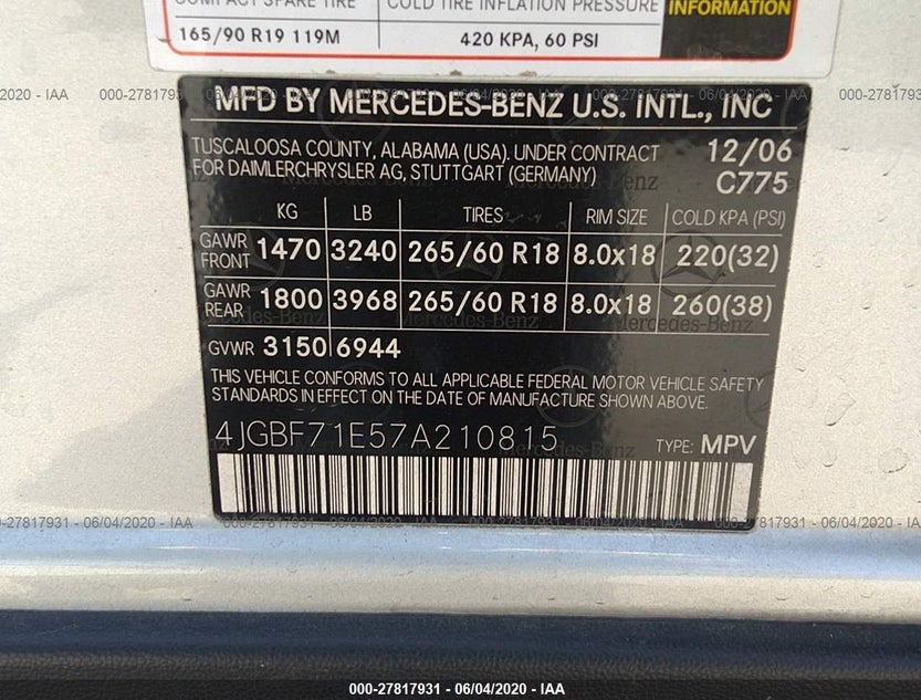 4JGBF71E57A210815