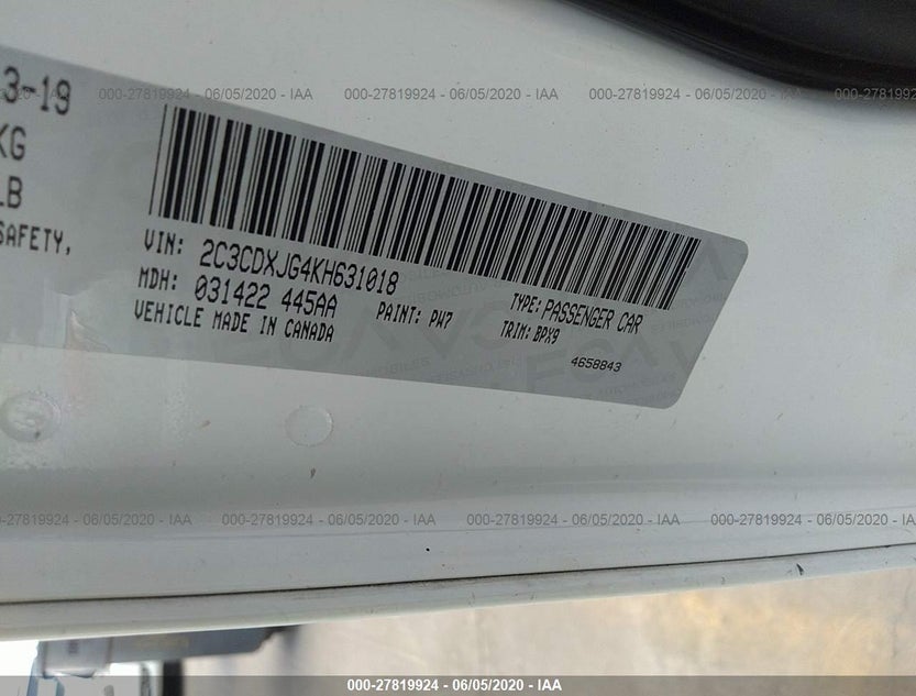 2C3CDXJG4KH631018