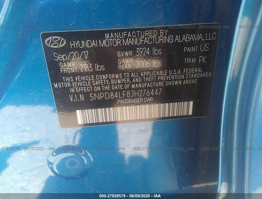 5NPD84LF8JH276447