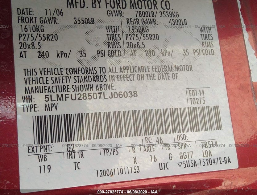 5LMFU28507LJ06038