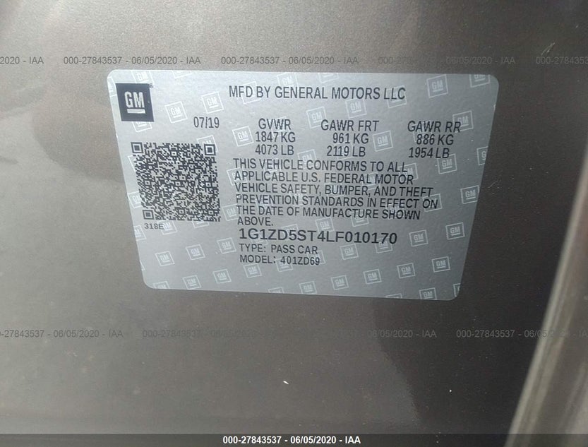 1G1ZD5ST4LF010170