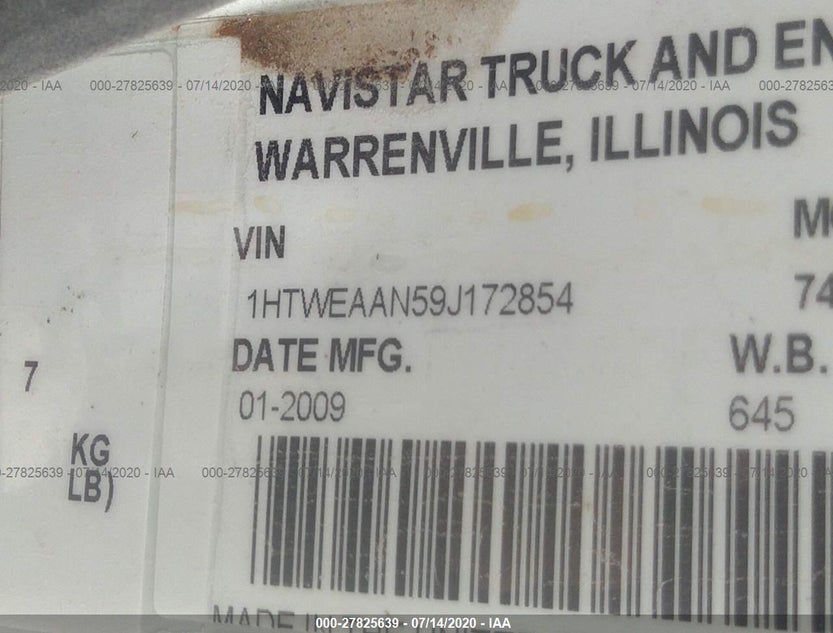 1HTWEAAN59J172854