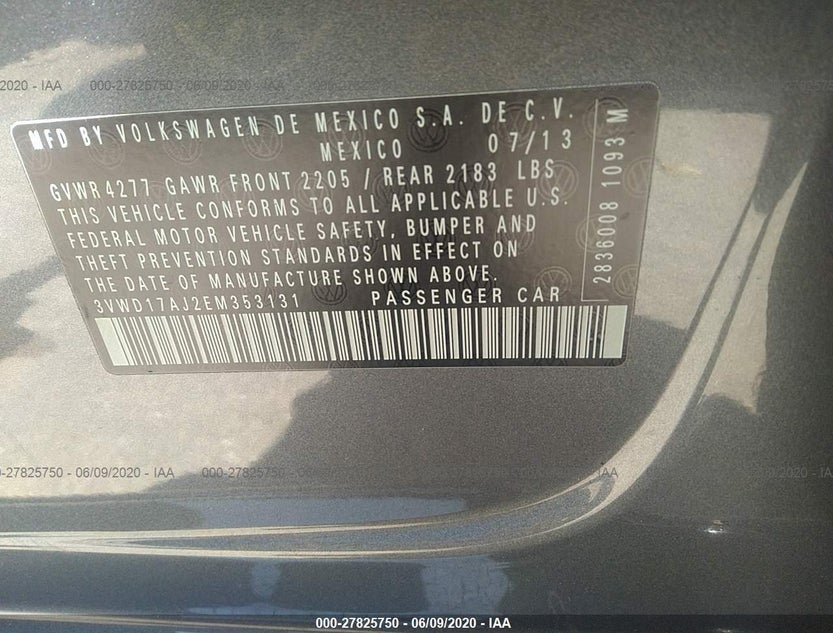 3VWD17AJ2EM353131