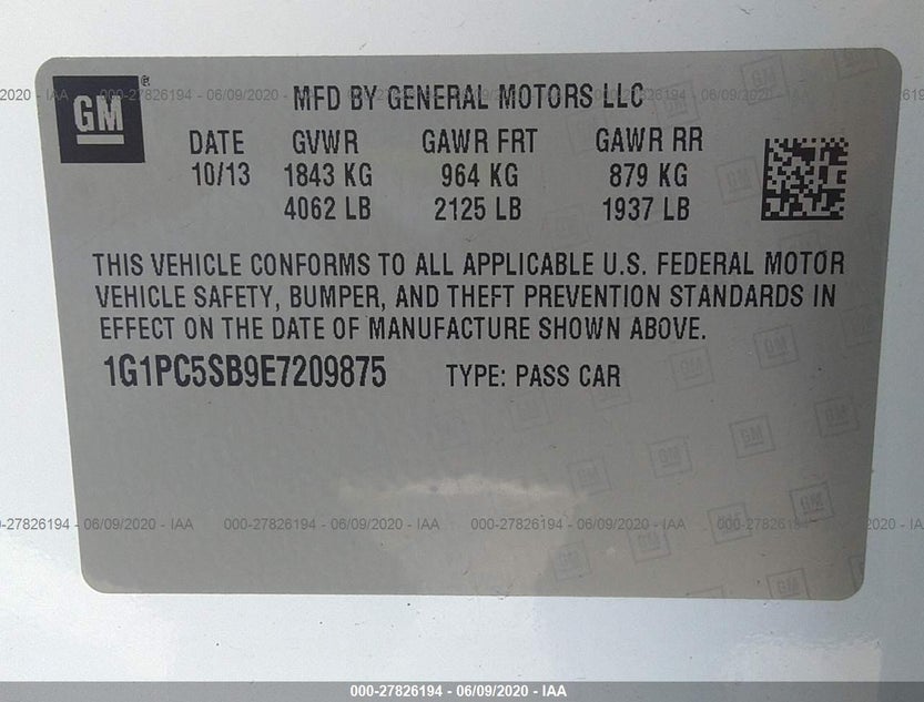 1G1PC5SB9E7209875