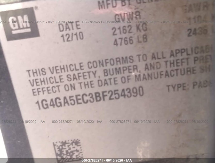1G4GA5EC3BF254390