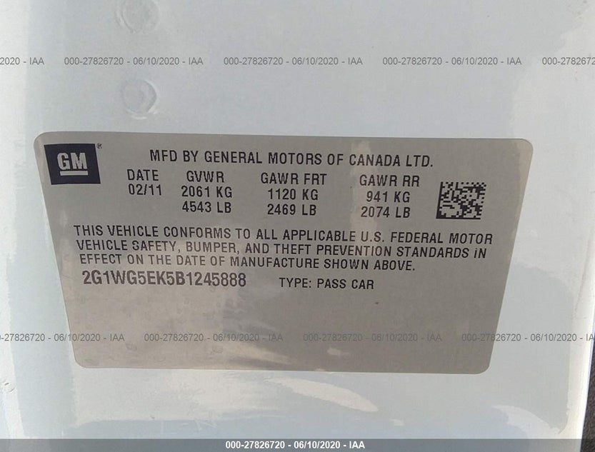 2G1WG5EK5B1245888