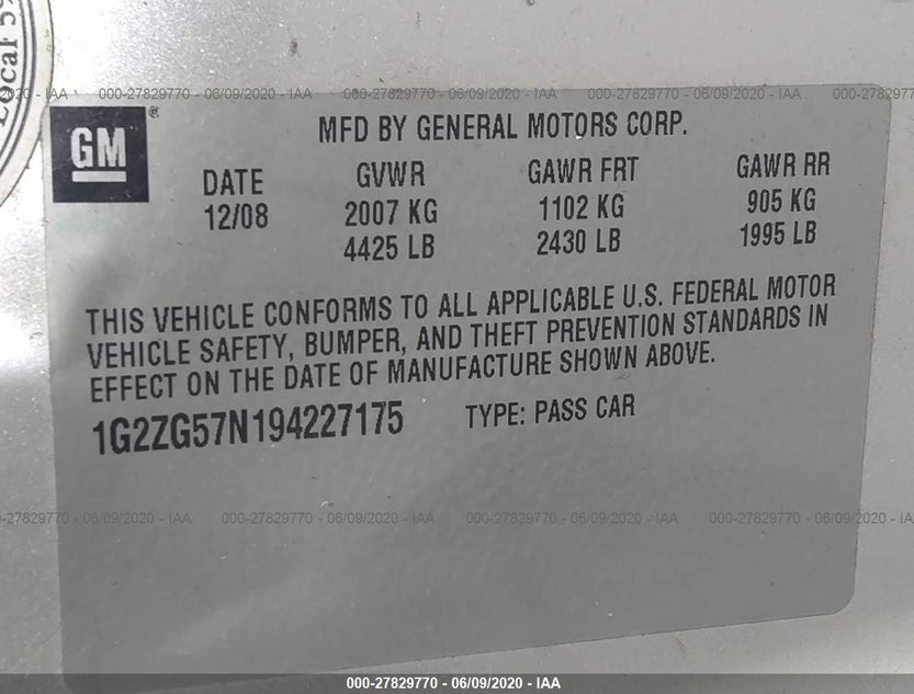 1G2ZG57N194227175