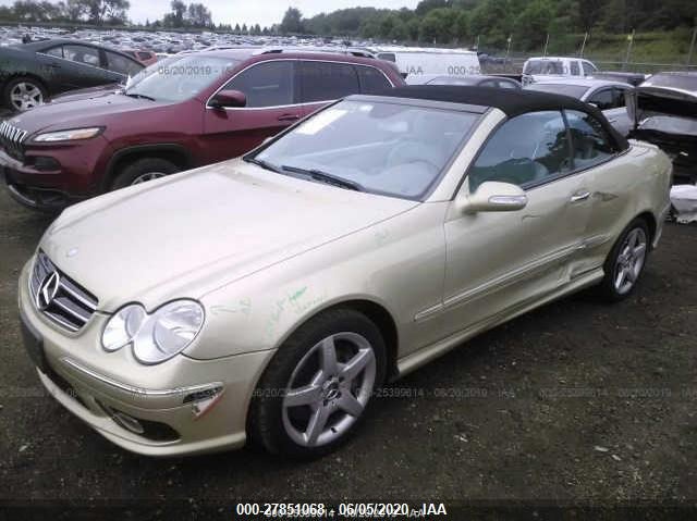 2005 Mercedes-Benz Clk 500 VIN: WDBTK75GX5T047496 Lot: 27851068