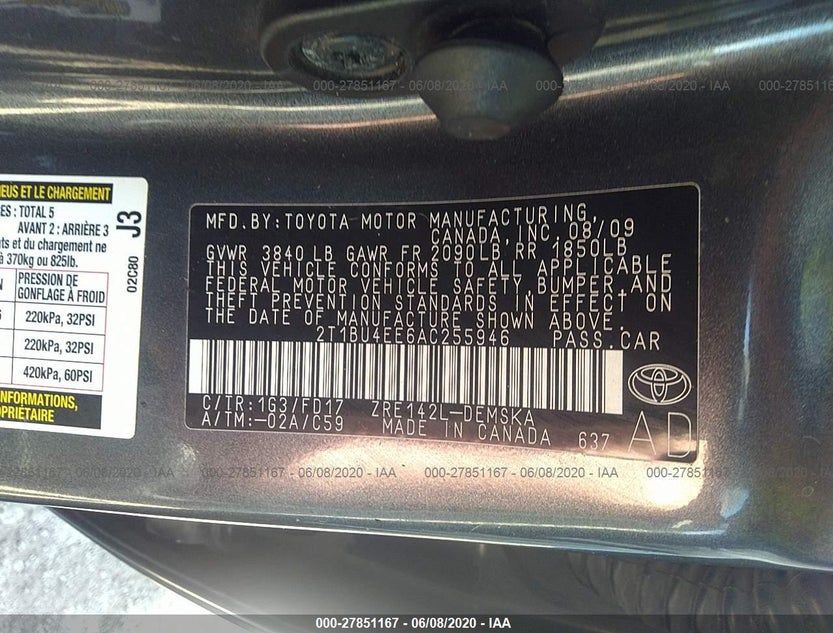 2T1BU4EE6AC255946