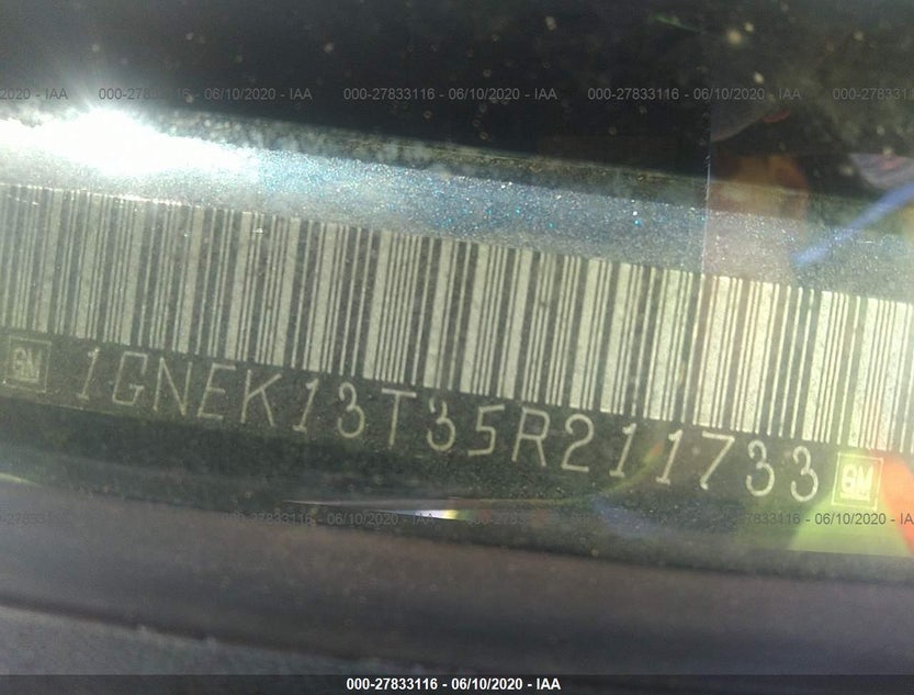 1GNEK13T35R211733