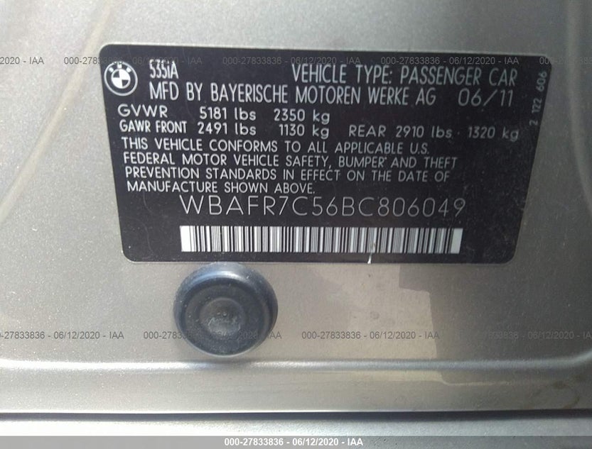 WBAFR7C56BC806049