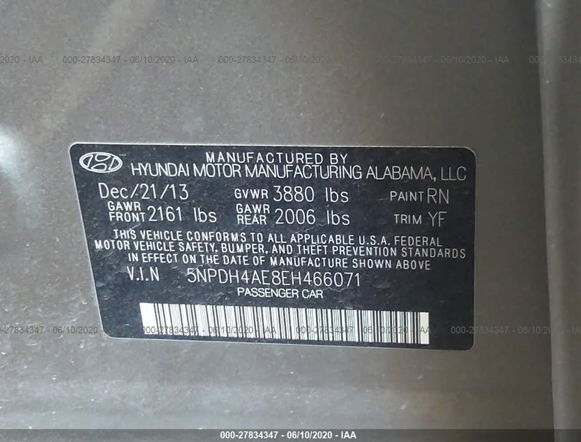 5NPDH4AE8EH466071