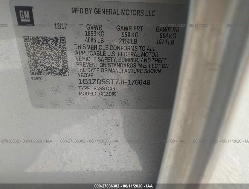 1G1ZD5ST7JF176048