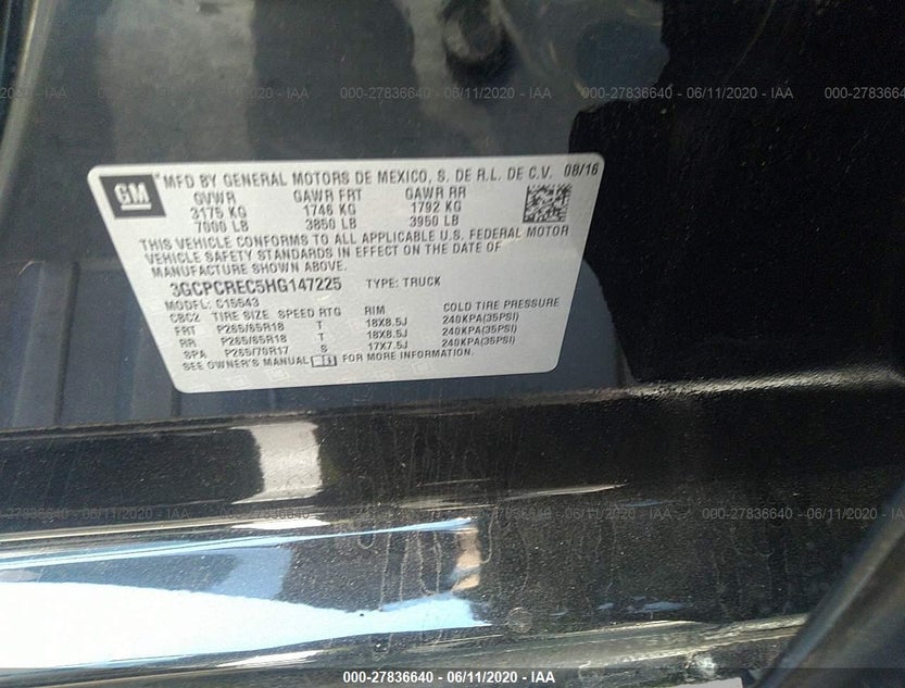3GCPCREC5HG147225