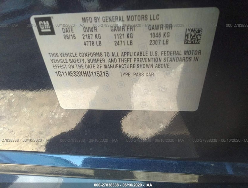 1G1145S3XHU115215