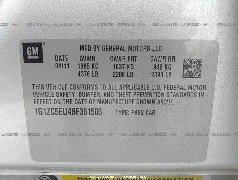 1G1ZC5EU4BF361506