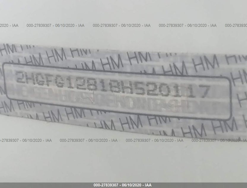 2HGFG12818H520117